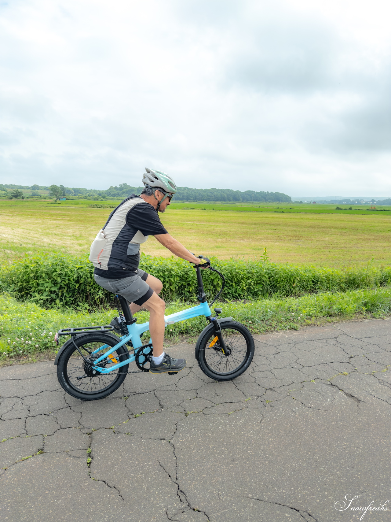 札幌じてんしゃ本舗 × ADO E-bike。SNSなどで話題の電動アシスト自転車に乗って、当別～石狩エリアを快適サイクリング！